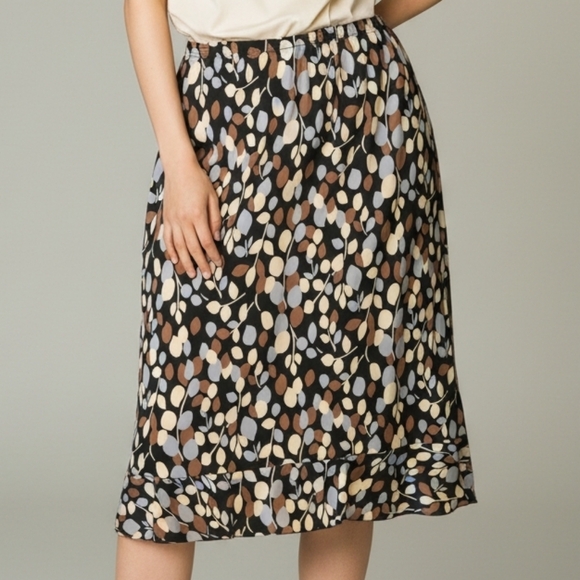 Dresses & Skirts - BCBG Paris Leaf Ruffled Pencil Skirt